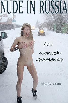 [Nude in Russia×Eva] 2022-01-21 Unexpected Snowmobiles